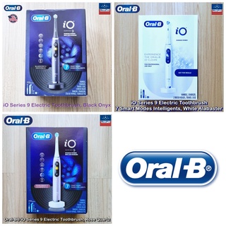 Oral-B® iO Series 9 Electric Toothbrush 7 Smart Modes Intelligents ออรัลบี ไอโอ แปรงสีฟันไฟฟ้า 7โหมดอัจฉริยะ แบบชาร์จได้