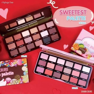 SIVANNA COLORS The Sweetest Palette HF7006 อายแชโดว์รุ่นใหม่จาก SIVANNA มี 2 เซ็ท