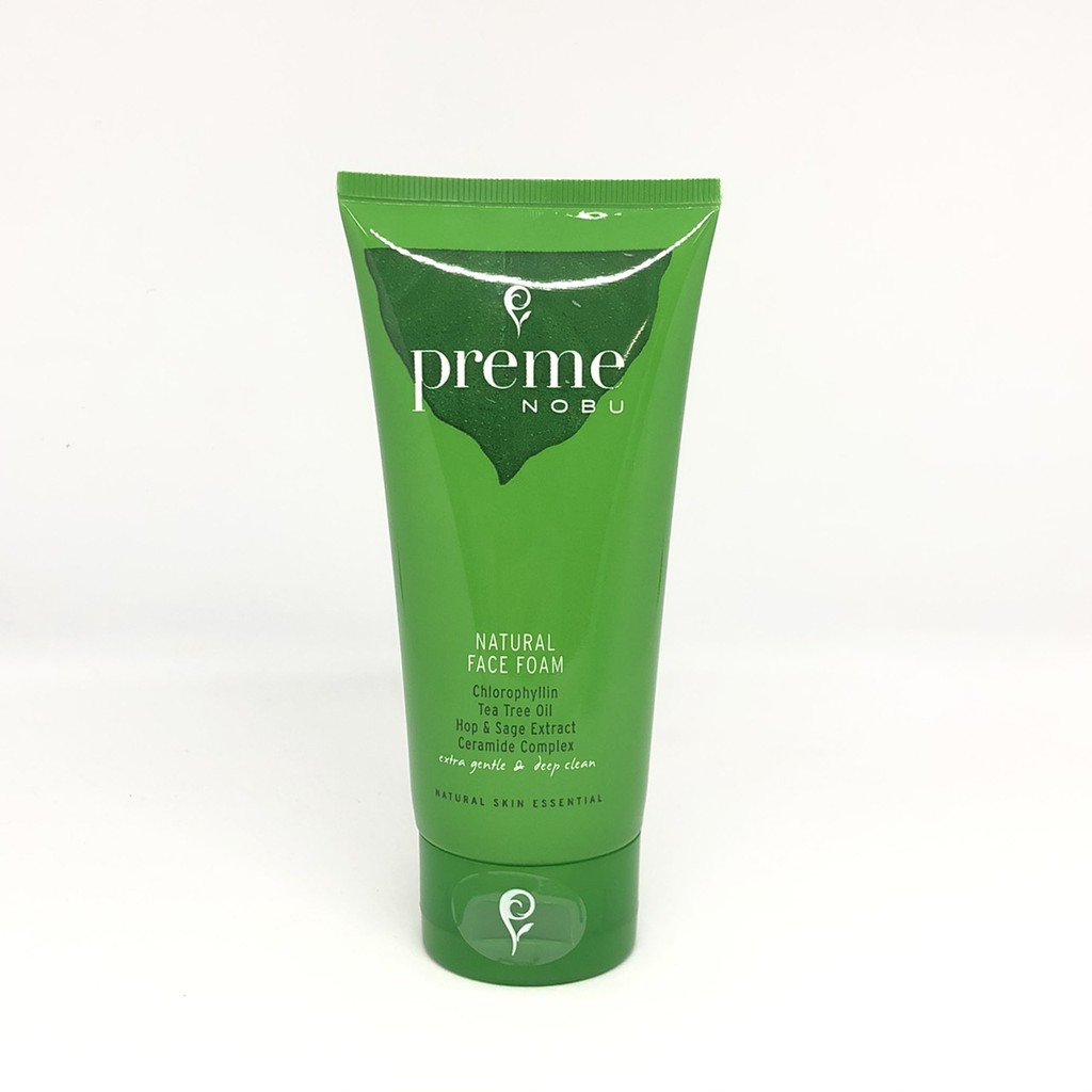 Preme nobu FACE FOAM พรีม โนบุ โฟม เขียว