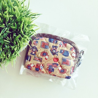 กระเป๋าผ้าใส่เหรียญ/สายชาร์ต/หูฟัง