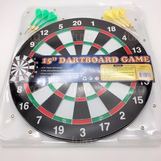 Everdayitems 0050400521 กระดานปาเป้า Dart Board 15“