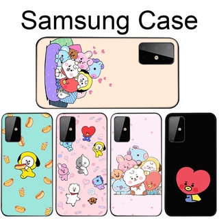 เคสโทรศัพท์ซิลิโคนลายการ์ตูน Bts Bt 21 สําหรับ Samsung Galaxy S 20 Ultra Plus S 10e S 10 Note 10 Lite A 51 A 71 A 81 A 91