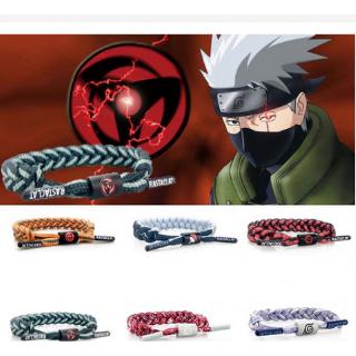 สร้อยข้อมือเชือกถักรูป naruto series