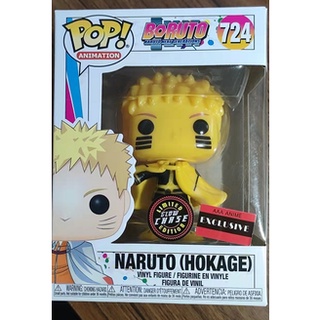 Funko POP! นารูโตะ (ฮอกเกจ)#724   เคสโทรศัพท์มือถือ ลายการ์ตูนนารูโตะ Hokage Chase Special Edition พร้อมตัวป้องกัน