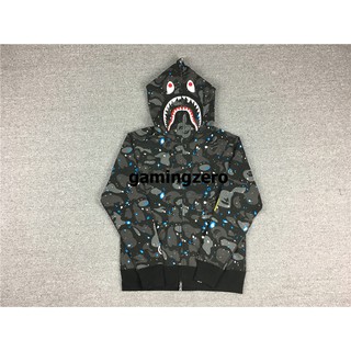 [พรีออเดอร์] BAPE Space Camo Full Zip Hoodie PONR