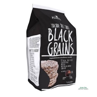 Allrite ธัญพืชข้าวไรซ์เบอรี่อบกรอบ 76 กรัม Black Grains  [สีดำ] gluten free