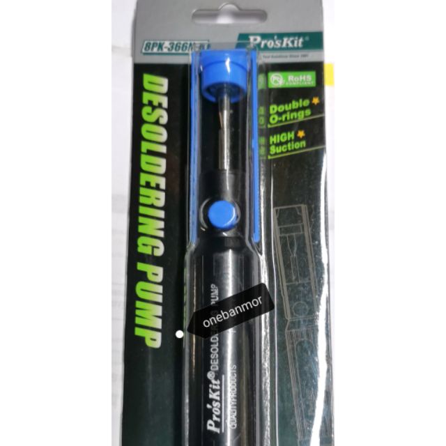 PRO'S KIT 8PK-366n Made in TAIWAN ที่ดูดตะกั่วขนาดเล็กพกพาสะดวก คุณภาพดี Made in Taiwan ของแท้ 100%