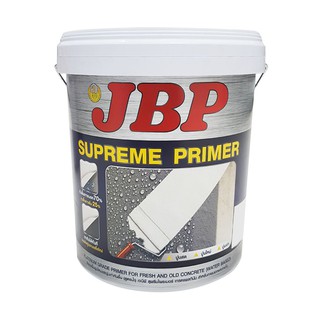 สีรองพื้นปูนใหม่ JBP SUPREME PRIMER 2.5GL สีรองพื้นปูนใหม่ JBP SUPREME PRIMER คุณภาพสูงสำหรับงานปูนโดยเฉพาะ ผลิตจากอะครี