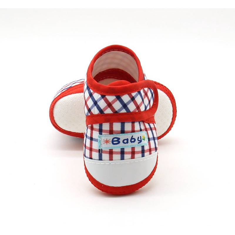 รองเท้าเด็กหัดเดิน รองเท้าเด็ก 6-12 เดือน น้ำหนักเบา ใส่สบาย พื้นกันลื้น พร้อมส่งจากไทย - รูปที่ 3