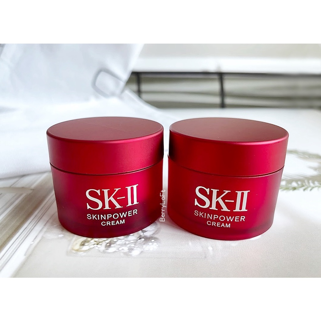 ผลิตปี 2025 สูตรใหม่ล่าสุด SK-II Skinpower Advanced Cream 15 g. แทน สูตรเดิม SK-II R.N.A.Power Radical New Age