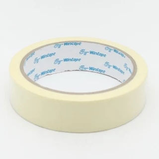 (KTS)เทปย่น Wintape เทปหนังไก่ เทปบังพ่น สีขาวนวล คุณภาพสูง ยาว 20 หลา เลือกขนาดได้