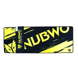 NUBWO MOUSE PAD (เมาส์แพด)  NP021 300 X 780 MM (YELLOW)