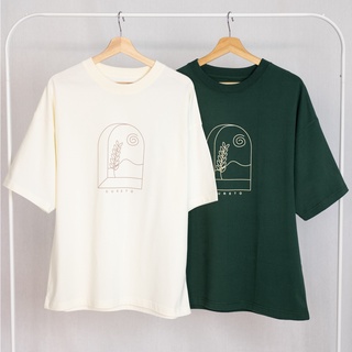 เสื้อยืดคอกลมเสื้อยืดโอเวอร์ไซส์ GURETO : MinimalS-3XL