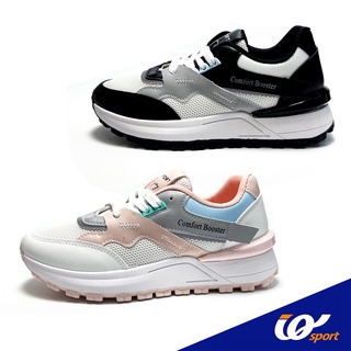 [มาใหม่ล่าสุด เท่ห์] รองเท้าผ้าใบ  IQ Shoes แบบสวมผูกเชือก มี 2 สี รหัสPZ5-RA2471L