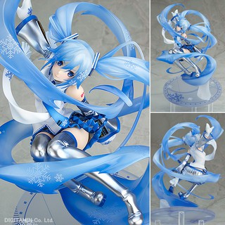 Figure ฟิกเกอร์ Model โมเดล Vocaloid โวคาลอยด์ Hatsune Miku ฮะสึเนะ มิกุ Snow Miku สโนว์มิกุ