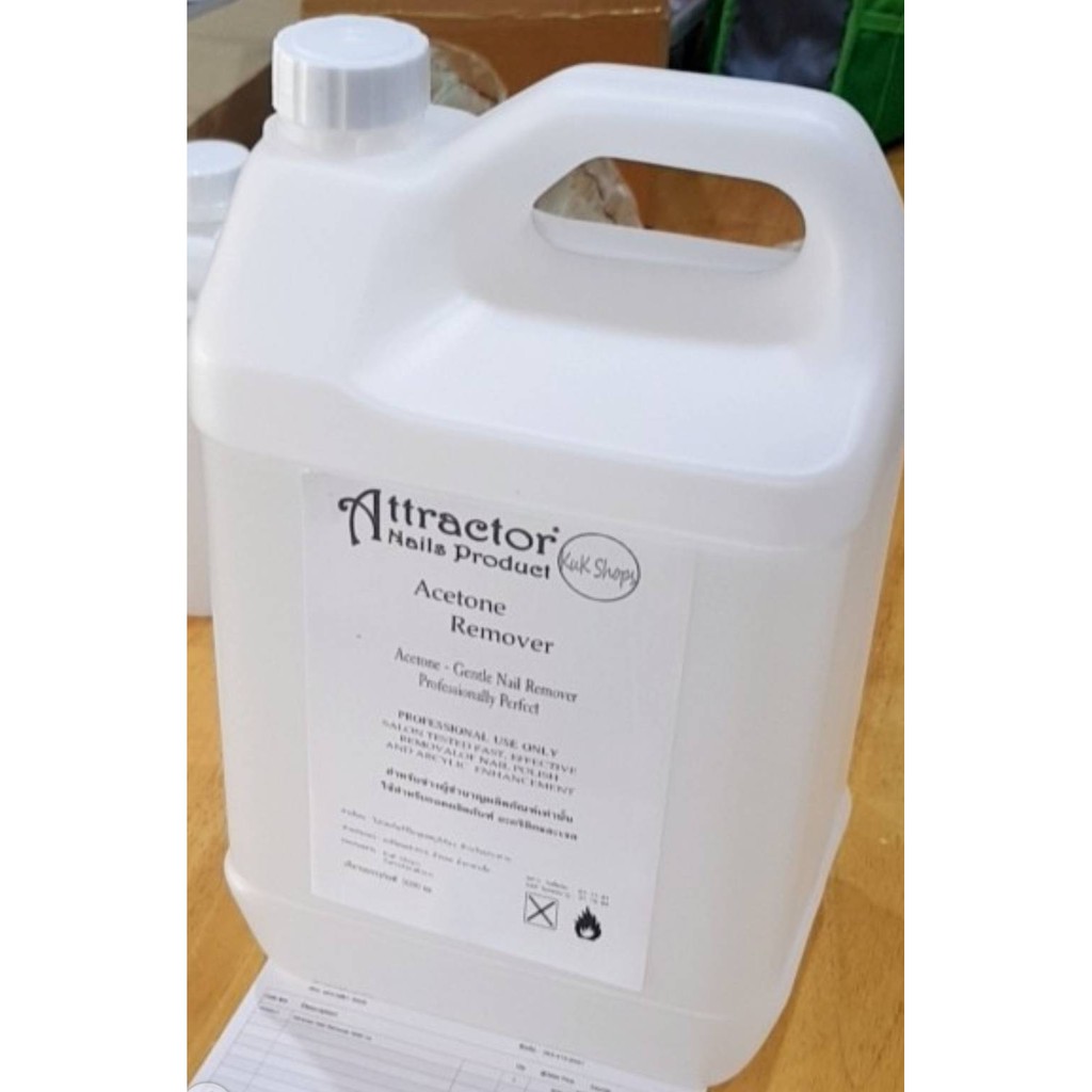 น้ำยาถอด Attractor Nail Remover  Flossy 5000 ml 5 ลิตร