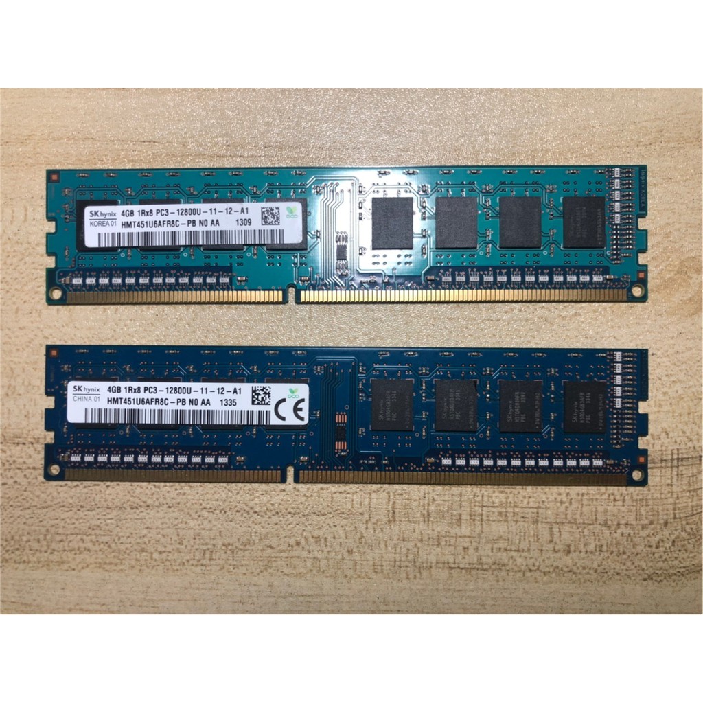 แรม PC/Notebook DDR3-2GB-4GB, DDR3L-8GB, DDR4-4GB บัส 1333, 1600 สำหรับ PC/NB สินค้ามือสอง สภาพสวย คละยี่ห้อ พร้อมใช้งาน