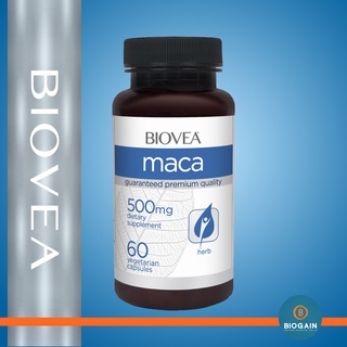 BIOVEA  MACA 500 mg  (Organic) / 60 Capsules