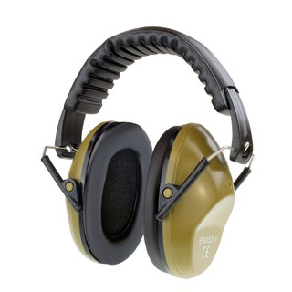 EARMUFF EM-5005 ที่ครอบหู ลดเสียง ที่ครอบหูลดเสียง 27 DB NRR สีเขียวทหาร สำหรับฝึกซ้อมยิงปืน