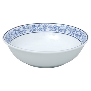 🔥ยอดนิยม!! ชามซุปลายเข็มถี่ 7.5 นิ้ว Soup Bowl 7.5 Inches with Ixora Pattern