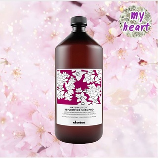 Davines Replumping Shampoo 1000 ml แชมพู เหมาะสำหรับผมแห้งเสียจากการทำเคมี