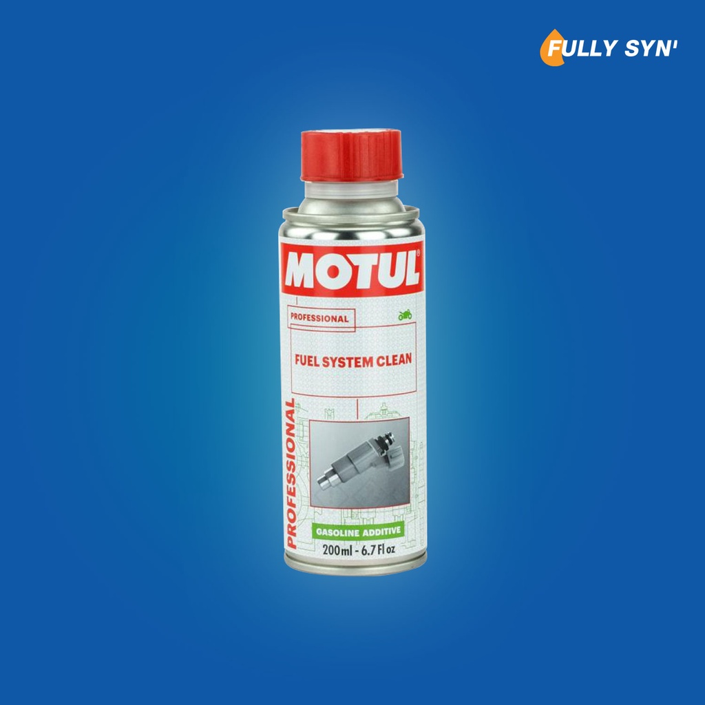 MOTUL Fuel System Clean Moto น้ำยาทำความสะอาดระบบเชื้อเพลิง หัวฉีด ขนาด