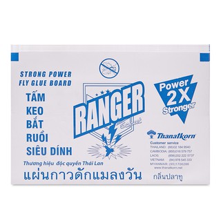 Ranger Scoutกาวดักแมลงแผ่นกาวดักแมลงวันเรนเจอร์ 1X50