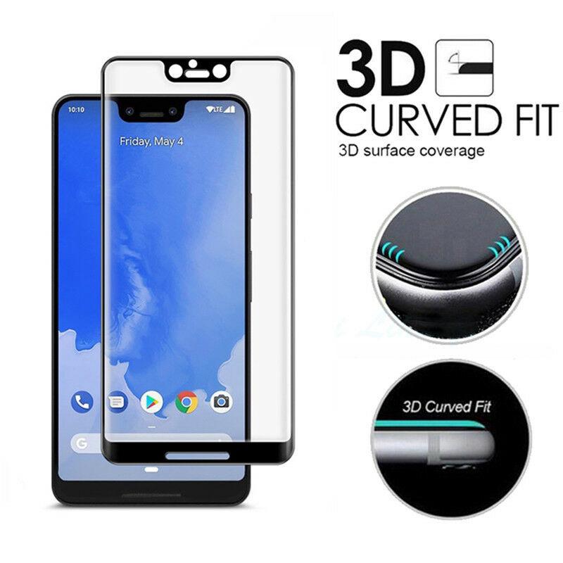 Google Pixel 3 XL 3D Full Cover Tempered Glass Screen Protector Anti-Explosion