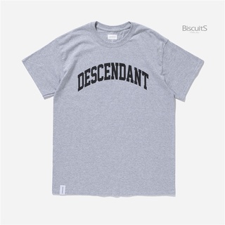 【พร้อมส่ง】เสื้อยืดแขนสั้น พิมพ์ลายโลโก้ DESCENDANT TEAM SS TEE