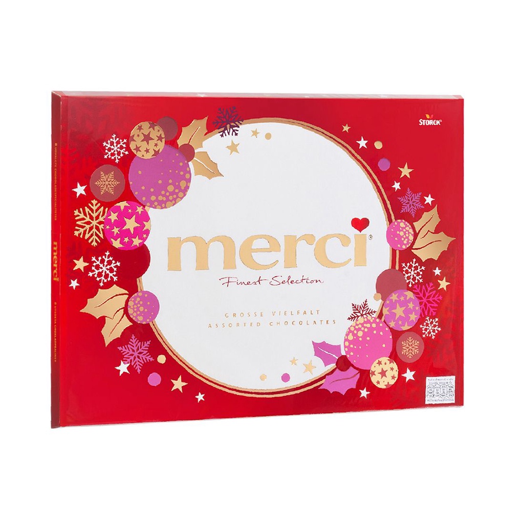 merci เมอร์ซี บิ๊กกิ๊ฟ 675ก รายละเอียดสินค้า แทนคำขอบคุณด้วยเมอร์ซี ช็อกโกแลต ที่บรรจุช็อกโกแลตพรีเม