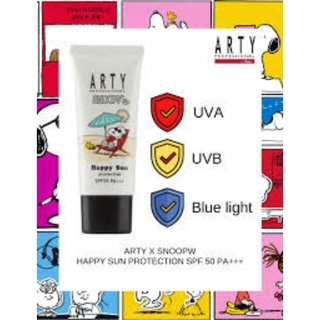 ARTY x Snoopy HAPPY SUN PROTECTION SPF 50 PA+++
ARTY x Snoopy HAPPY SUN PROTECTION SPF 50 PA+++