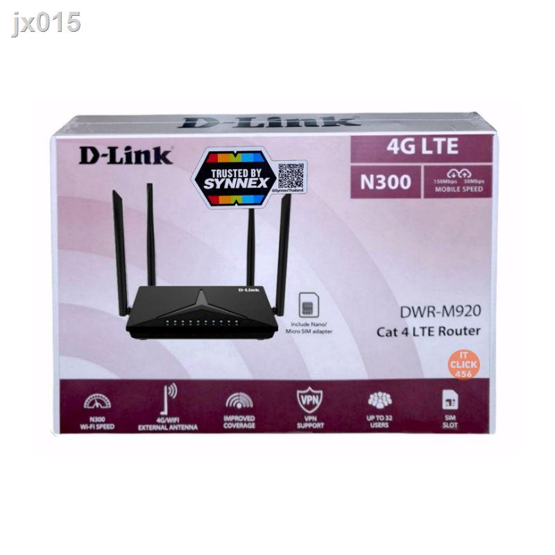 ❁☁✁D-Link DWR-M920 4G Routerใส่Sim N300 Wireless