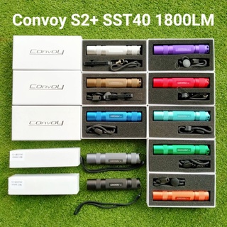 ไฟฉายConvoy S2+ SST40 1800LM 12กรุ๊ปโหมด