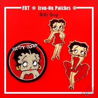 ☸ Fashion Brand - Betty Boop Patch ☸ 1Pc Diy Sew on Iron on Badges Patches