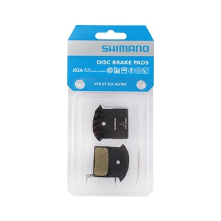 ผ้าเบรคshimano เรซิ่นมีซิ้งค์ระบายอากาศ  J02A