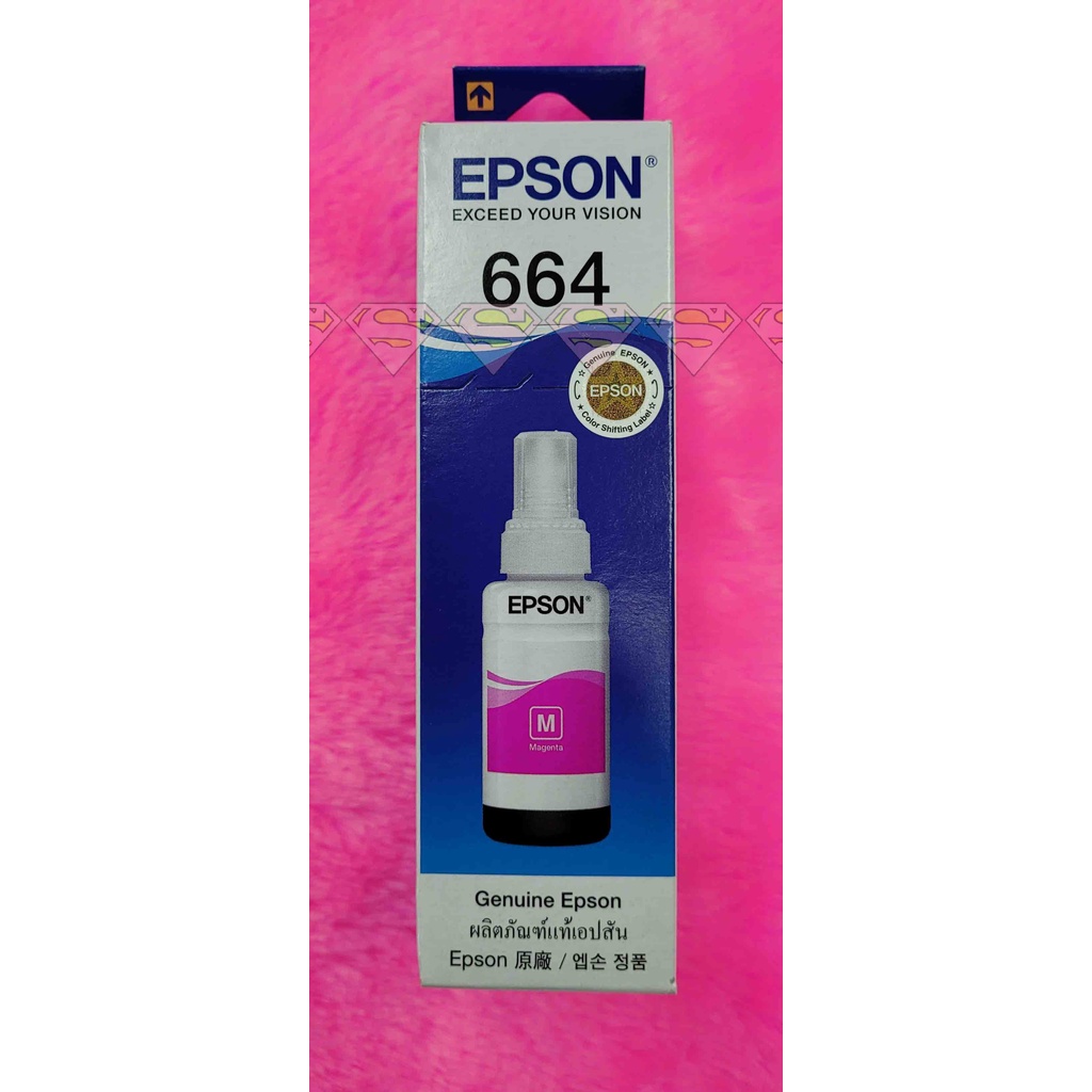 EPSON 664 MAGENTA สีแดง ของแท้