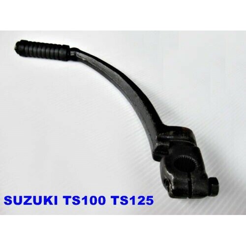 KICK STARTER LEVER STEEL "BLACK" Fit For SUZUKI TS100 TS125 TS185 DS100 DS125 // คันสตาร์ท สีดำ