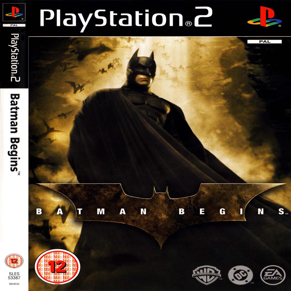 Batman Begins [USA] [GAME PS2 DVD]