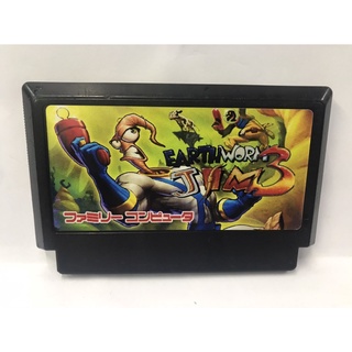 ตลับ FC Earthworm Jim 3( ตลับ Repro) ตลับ Ic