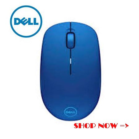 เม้าส์ไร้สาย Kit - WM126 Dell Optical Wireless Mouse - Blue