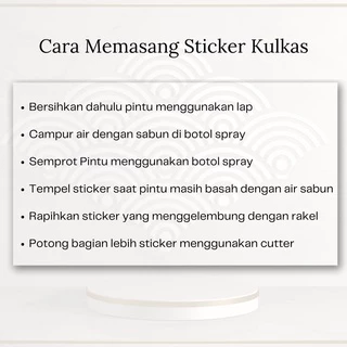 สติ๊กเกอร์ติดตู้เย็น 1 ประตู และ 2 ประตู ลาย Minimalist รหัส MT-36
