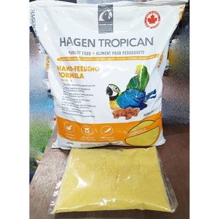 อาหารนก Hari Tropican อาหารป้อนสูตร Hand - feeding แบ่งแพ็ค 500 กรัม