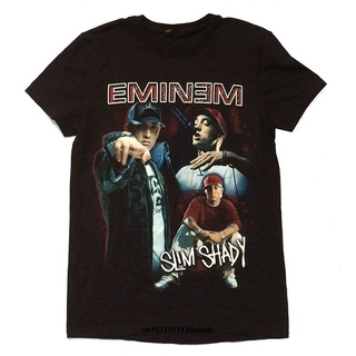 เสื้อยืด Cotton Comfortเสื้อยืด พิมพ์ลาย Eminem Pointing Shady Pics Jumbo Image สีขาว พลัสไซซ์ สําหรับผู้ชายขนาดเต็มS-5X
