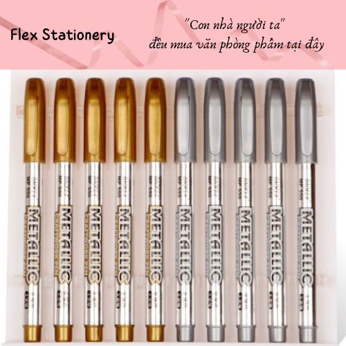 [GOOD GOODS] GOLD GLITTER, SILVER GLITTER PEN USED FOR DRAWING, NOTES, METALLIC, CRAFTWORK PEN