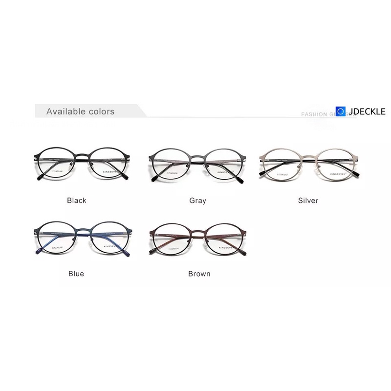 สินค้าคลัง กทม แว่นกรองแสงสีฟ้า KINGSEVEN รุ่น 9620 กรอบไทเทเนียม Super Blue Block กรองแสงสีฟ้า 95%กันUV ราคา ถูกที่สุด ดีลบีเคเค แกลเลอรีภาพที่ 4