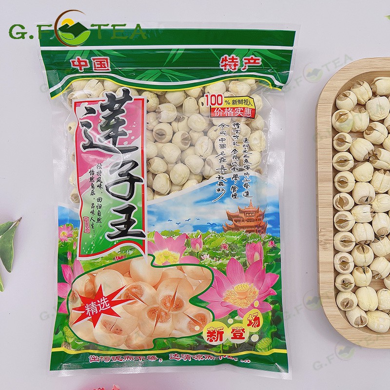 เม็ดบัวแห้ง เม็ดใหญ่ เกรดA中国莲子 ขนาด400g