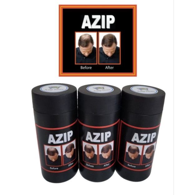 ผงไฟเบอร์เพิ่มผมหนา 🇹🇭แบรนด์ไทย🇹🇭 AZIP Hair Fiber