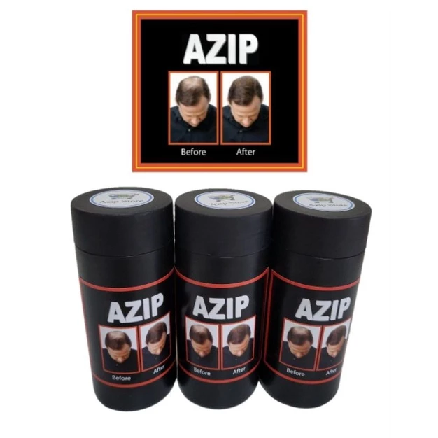 ผงไฟเบอร์เพิ่มผมหนา 🇹🇭แบรนด์ไทย🇹🇭 AZIP Hair Fiber