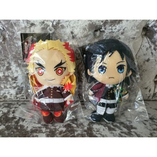 ตุ๊กตาดาบพิฆาตอสูร Bandai Demon Slayer : Kimetsu no Yaiba Chibi Plush "Rengoku / Giyu" บันได ตุ๊กตาเร็นโกคุ / กิยู