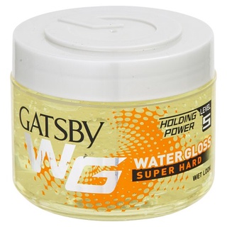 ถูกที่สุด✅ แกสบี้ วอเตอร์ กลอส ซุปเปอร์ฮาร์ด เจลจัดแต่งทรงผม 300กรัม Gatsby Water Gloss Super Hard 300g